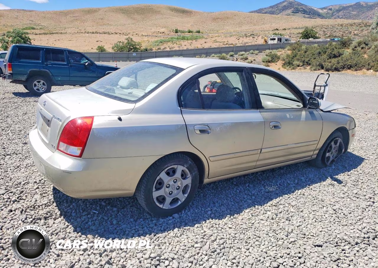 2001 Hyundai Elantra Gls VIN:KMHDN45D81U091224 - 3