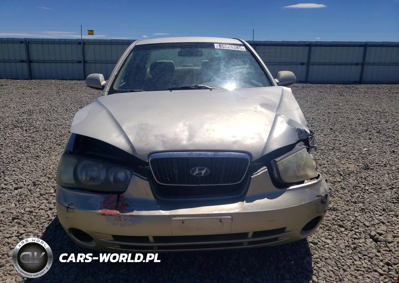 2001 Hyundai Elantra Gls VIN:KMHDN45D81U091224 - 5