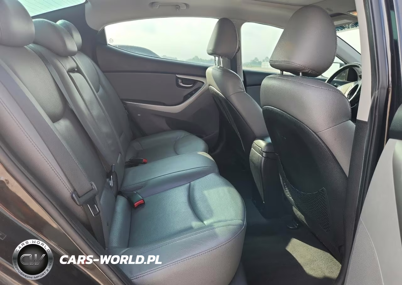 2012 Hyundai Elantra Limited VIN:5NPDH4AE6CH101787 - 10