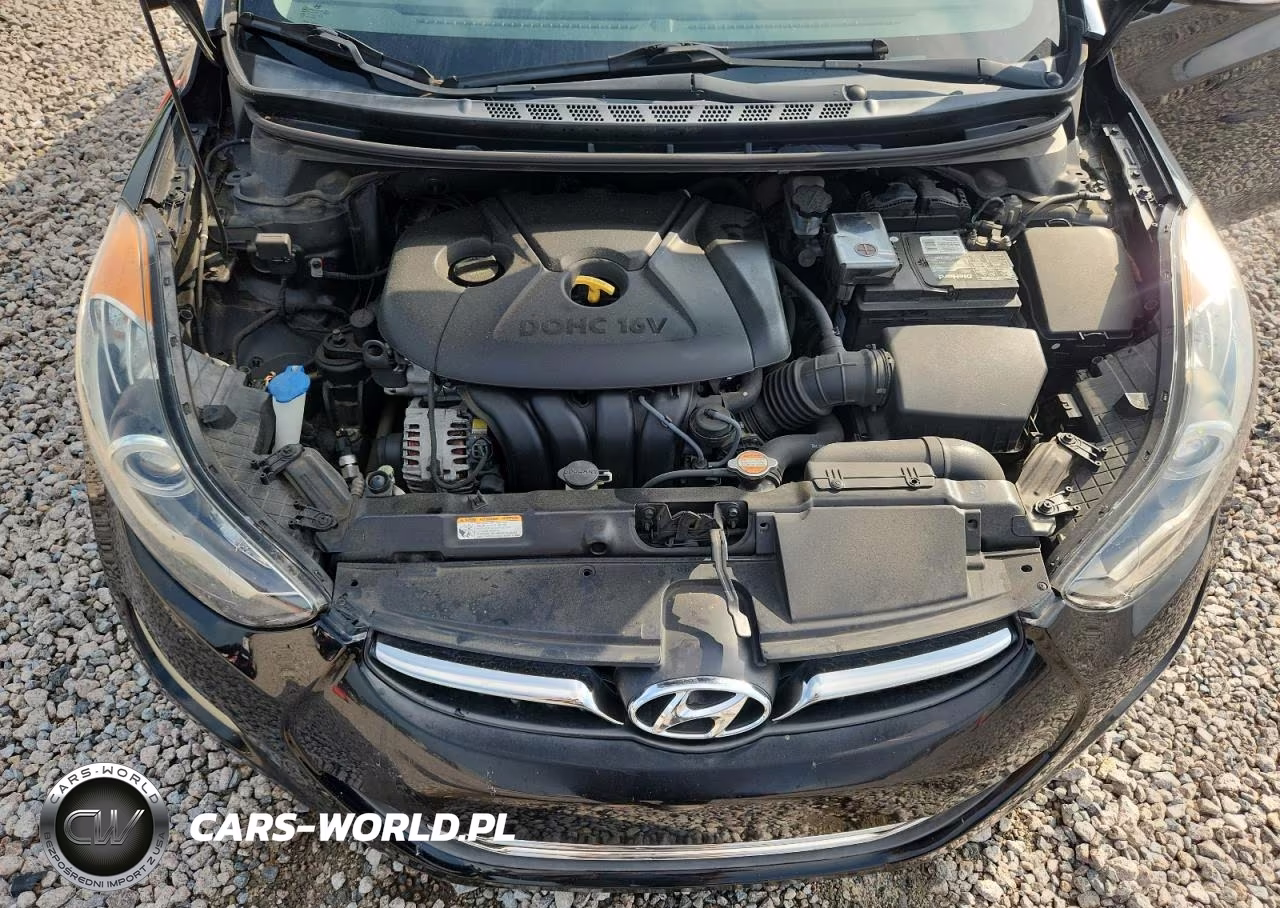 2012 Hyundai Elantra Limited VIN:5NPDH4AE6CH101787 - 11