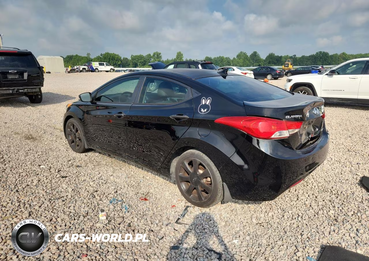 2012 Hyundai Elantra Limited VIN:5NPDH4AE6CH101787 - 2