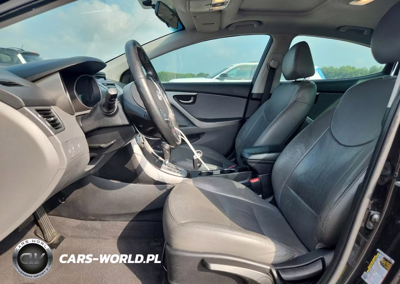 2012 Hyundai Elantra Limited VIN:5NPDH4AE6CH101787 - 7
