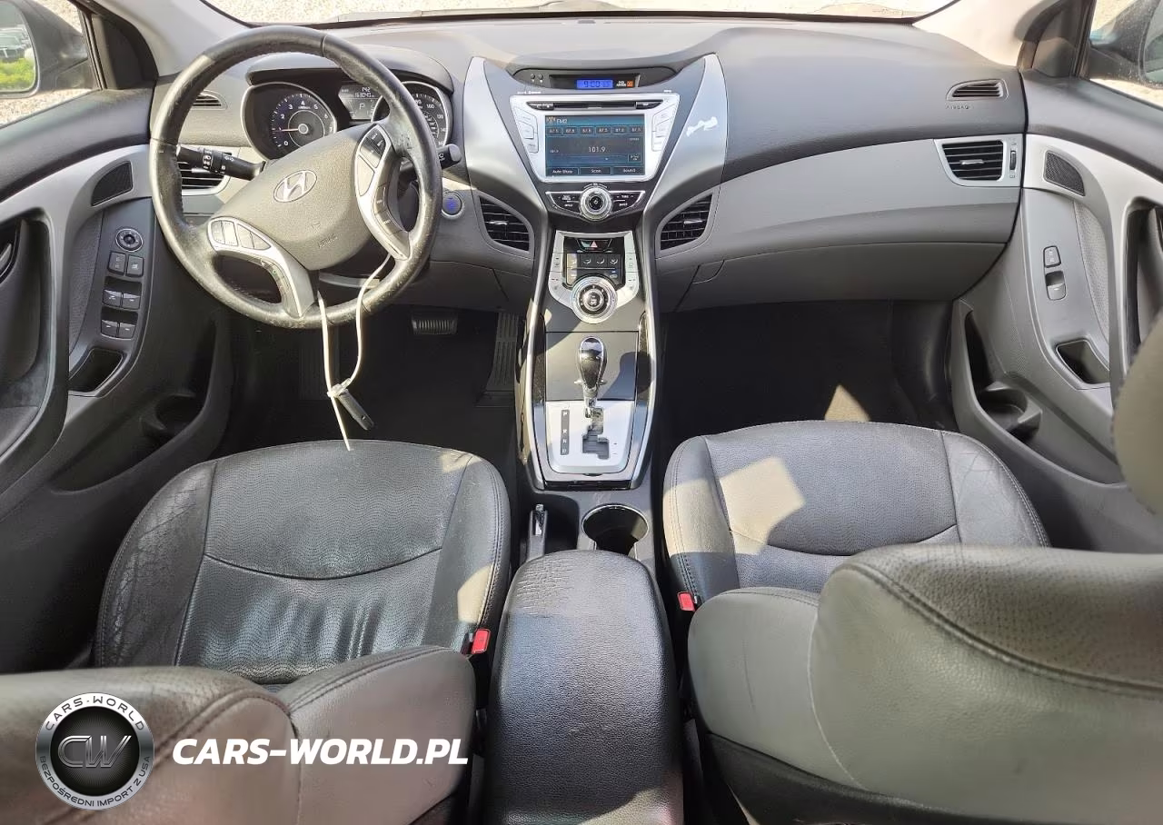 2012 Hyundai Elantra Limited VIN:5NPDH4AE6CH101787 - 8