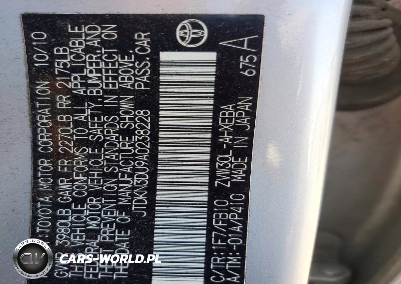 2010 Toyota Prius Ii VIN:JTDKN3DU9A0238228 - 12