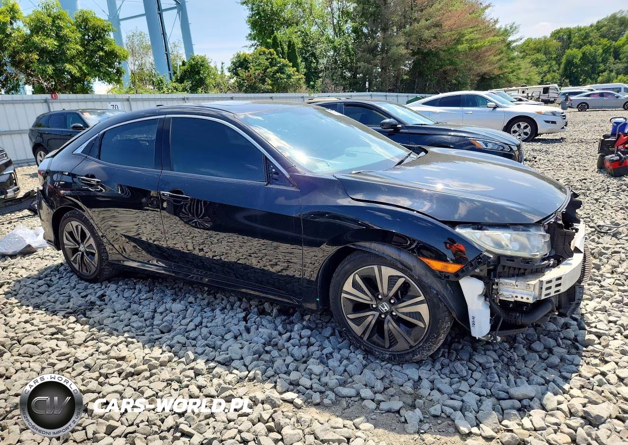 2017 Honda Civic Exl VIN:SHHFK7H74HU400475 - 4