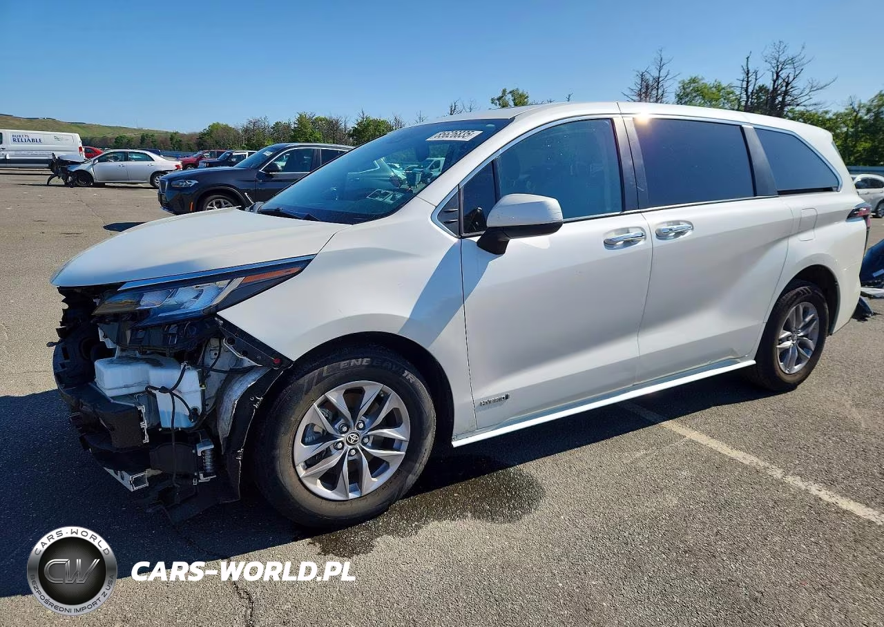 2021 Toyota Sienna Xle VIN:5TDYSKFCXMS016039 - 1