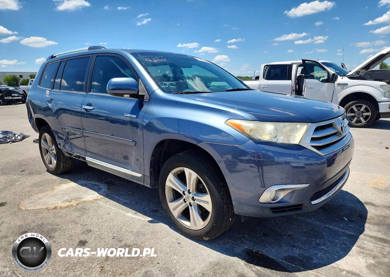 2013 Toyota Highlander Limited VIN:5TDYK3EH5DS126290 - 4