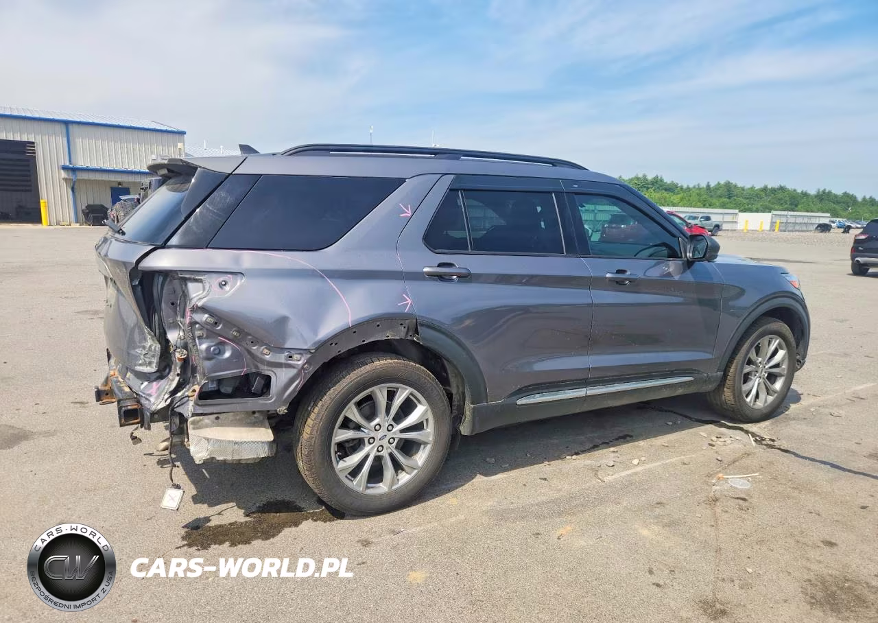 2021 Ford Explorer Xlt VIN:1FMSK8DH0MGB09813 - 3