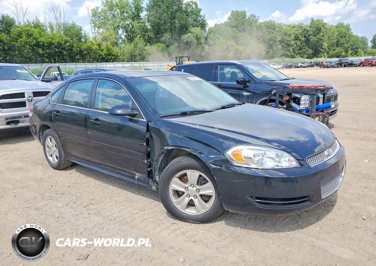 2013 Chevrolet Impala Ls VIN:2G1WF5E33D1172180 - 4