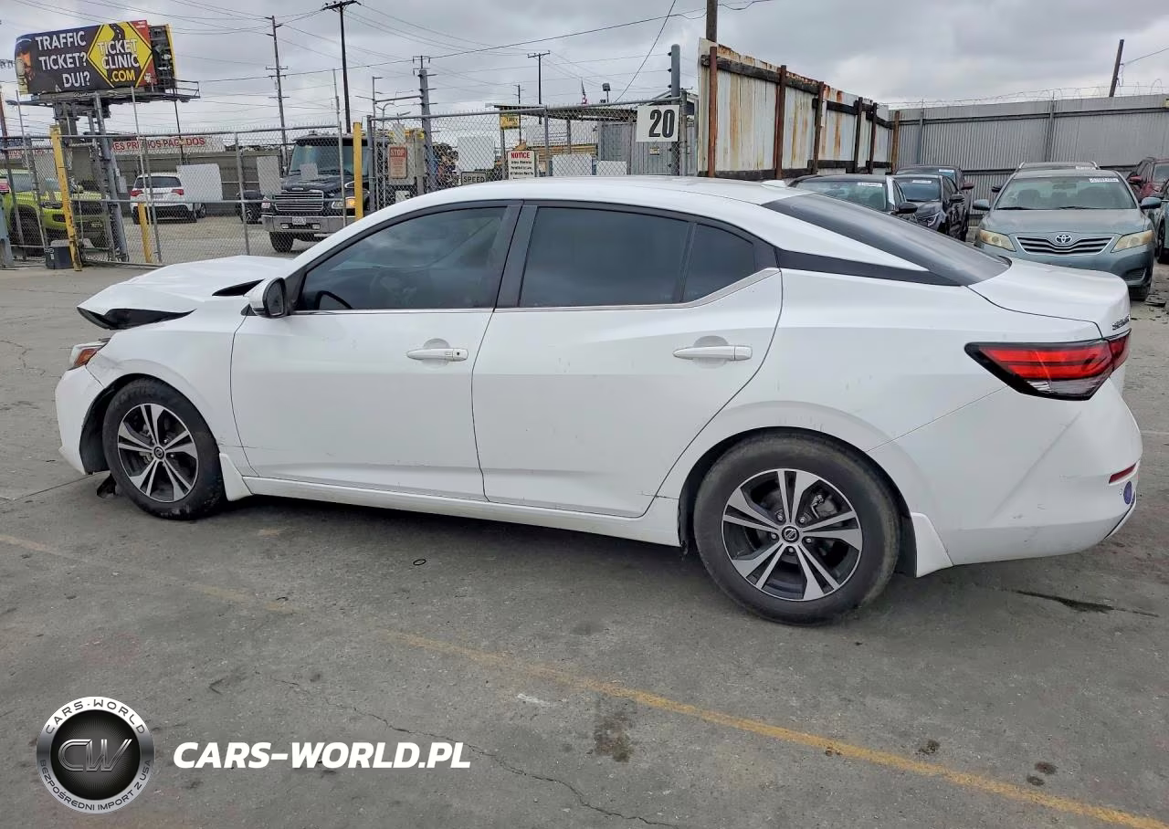 2020 Nissan Sentra Sv VIN:3N1AB8CV6LY228778 - 2