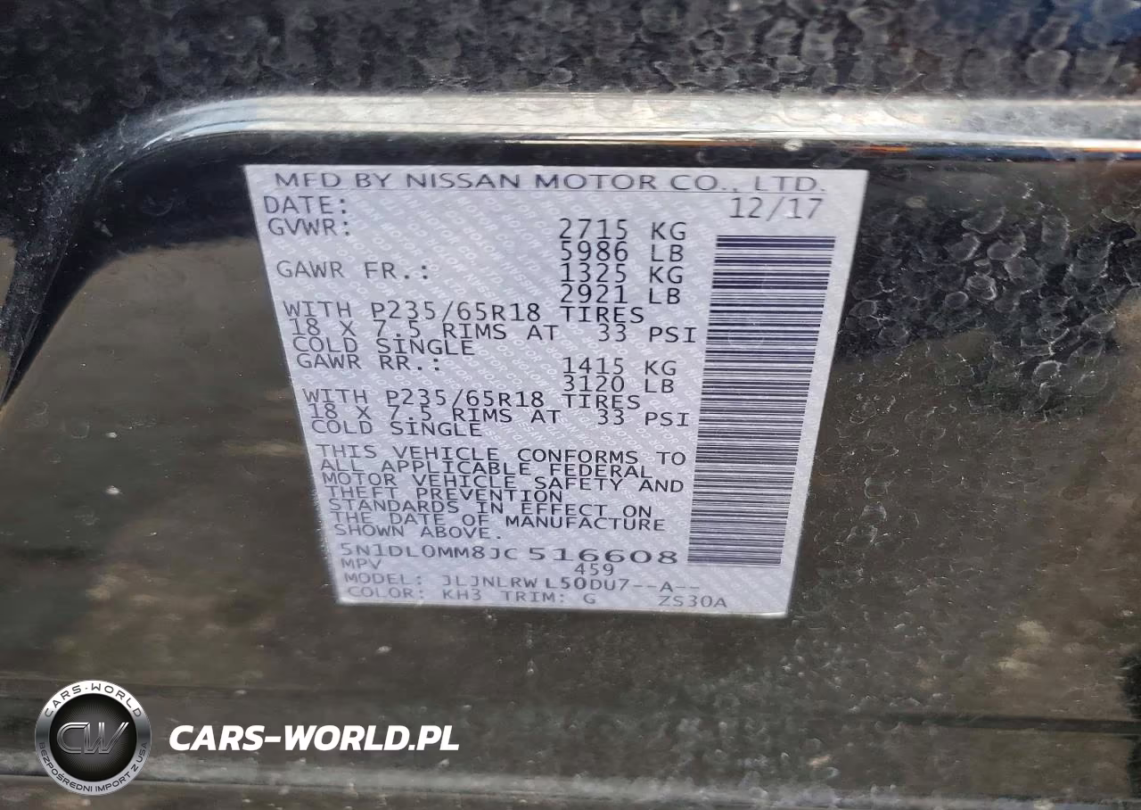 2018 Infiniti Qx60 Base VIN:5N1DL0MM8JC516608 - 13