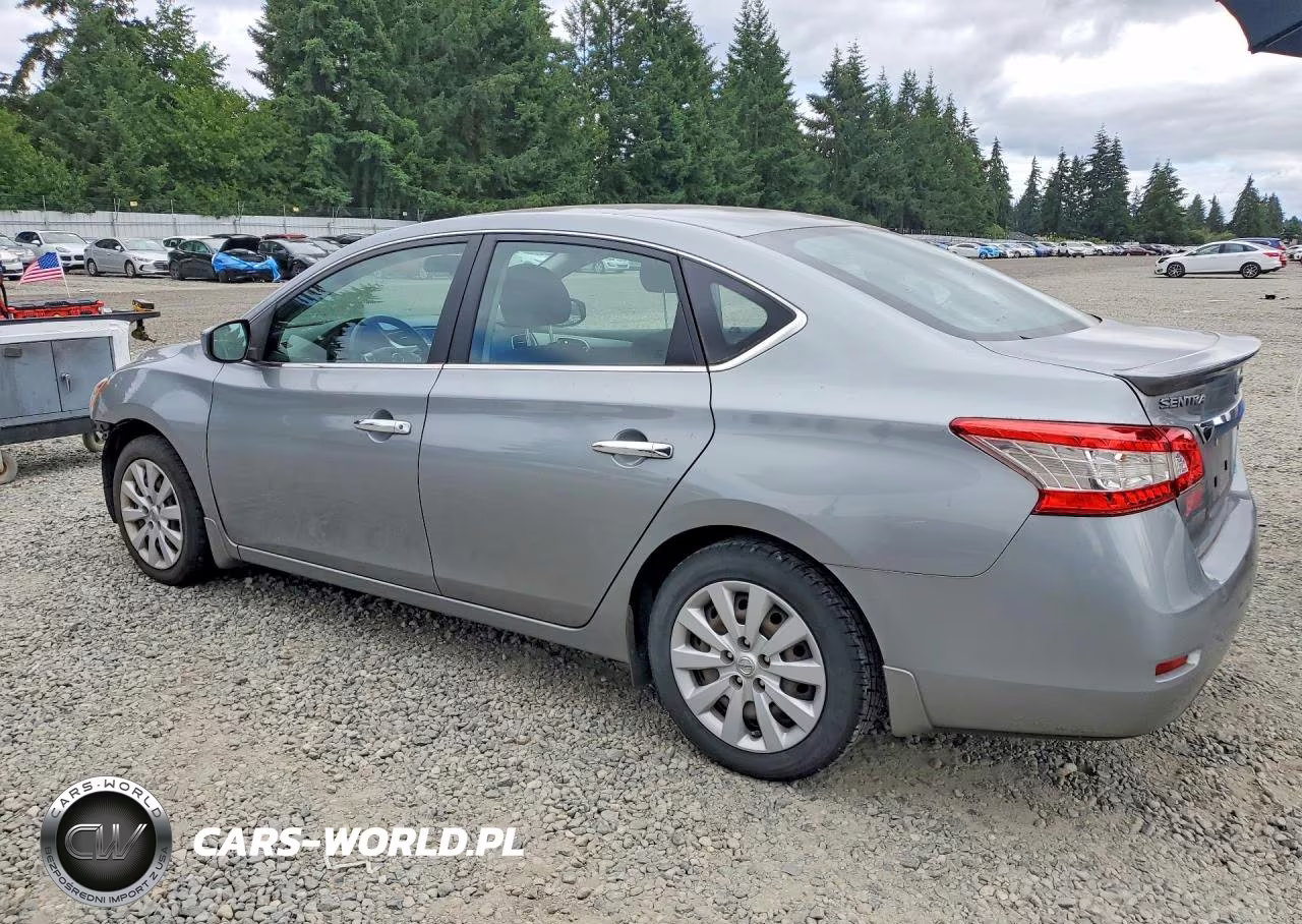 2013 Nissan Sentra S VIN:3N1AB7AP2DL740826 - 2