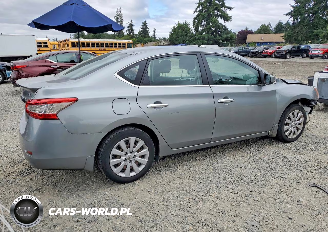 2013 Nissan Sentra S VIN:3N1AB7AP2DL740826 - 3