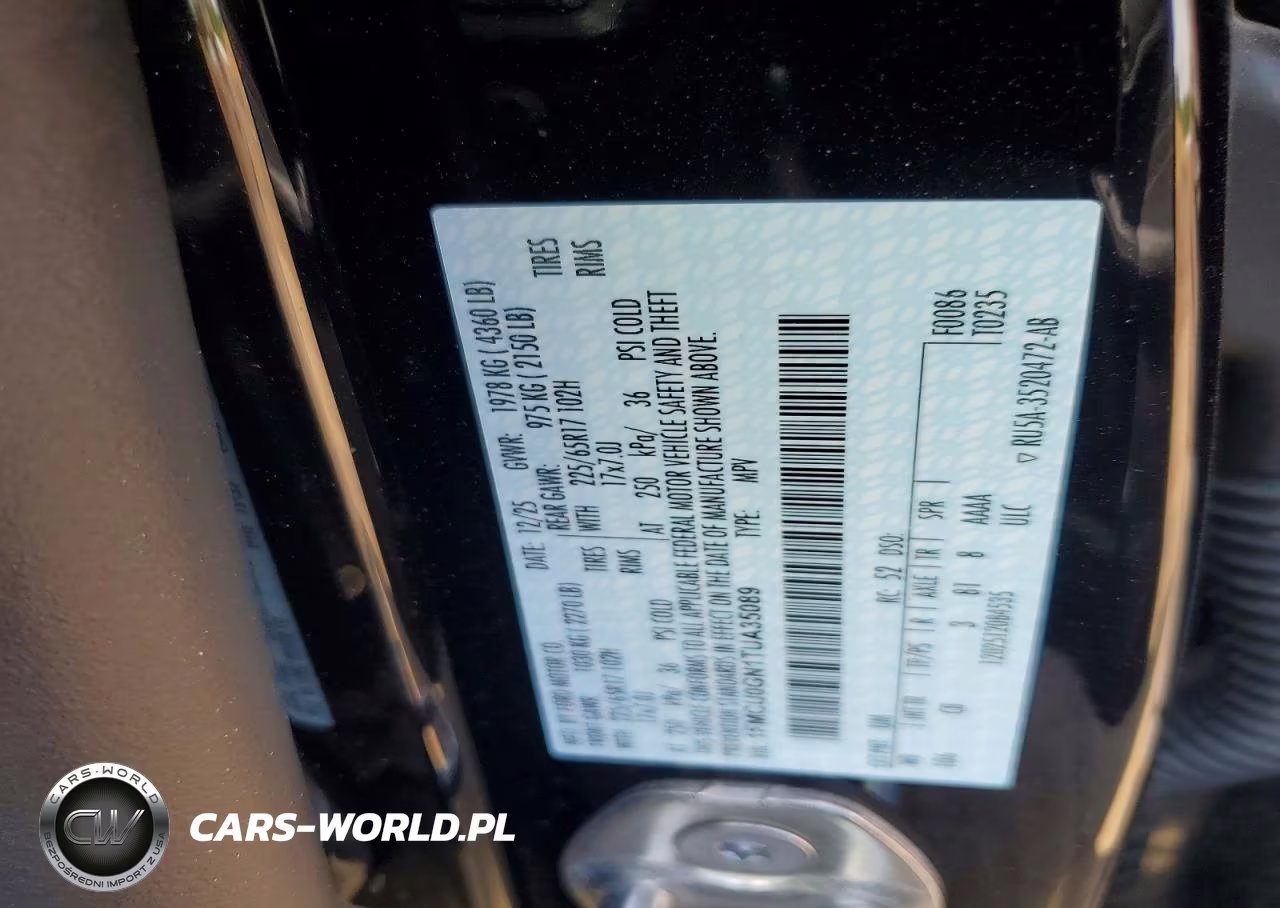 2026 Ford Escape Active VIN:1FMCU0GN1TUA35089 - 13