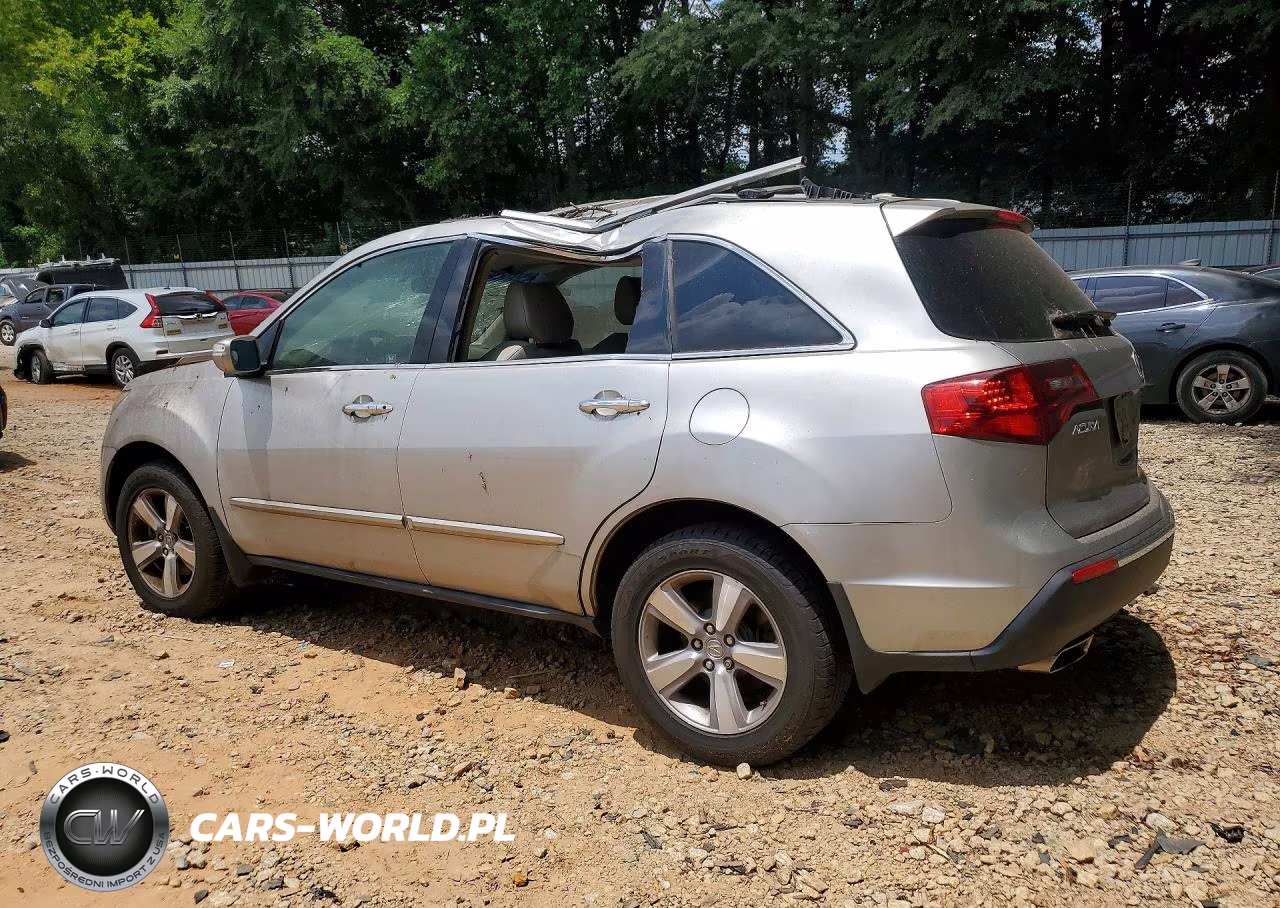 2012 Acura Mdx VIN:2HNYD2H3XCH503837 - 2
