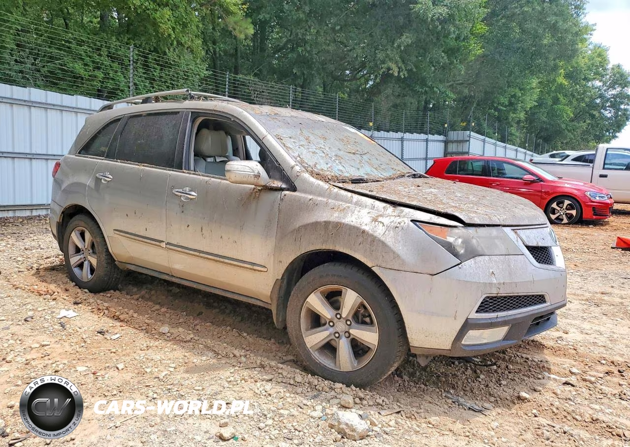 2012 Acura Mdx VIN:2HNYD2H3XCH503837 - 4