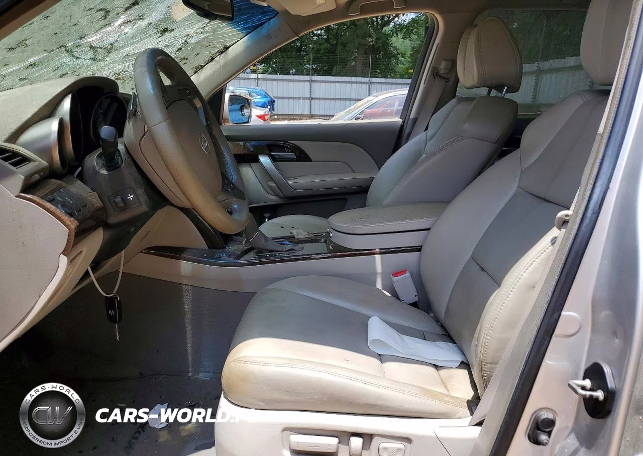 2012 Acura Mdx VIN:2HNYD2H3XCH503837 - 7