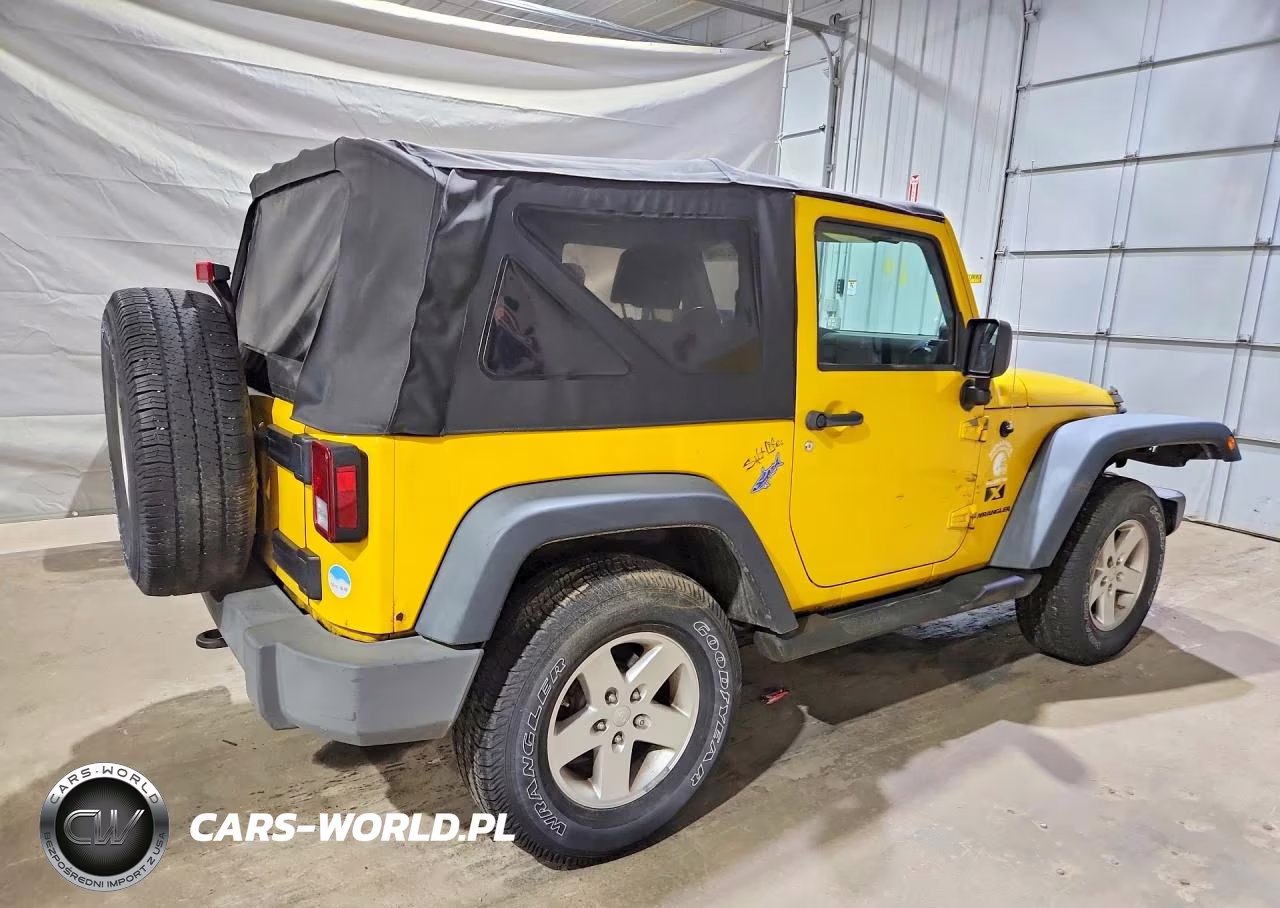 2008 Jeep Wrangler X VIN:1J4FA24188L582066 - 3