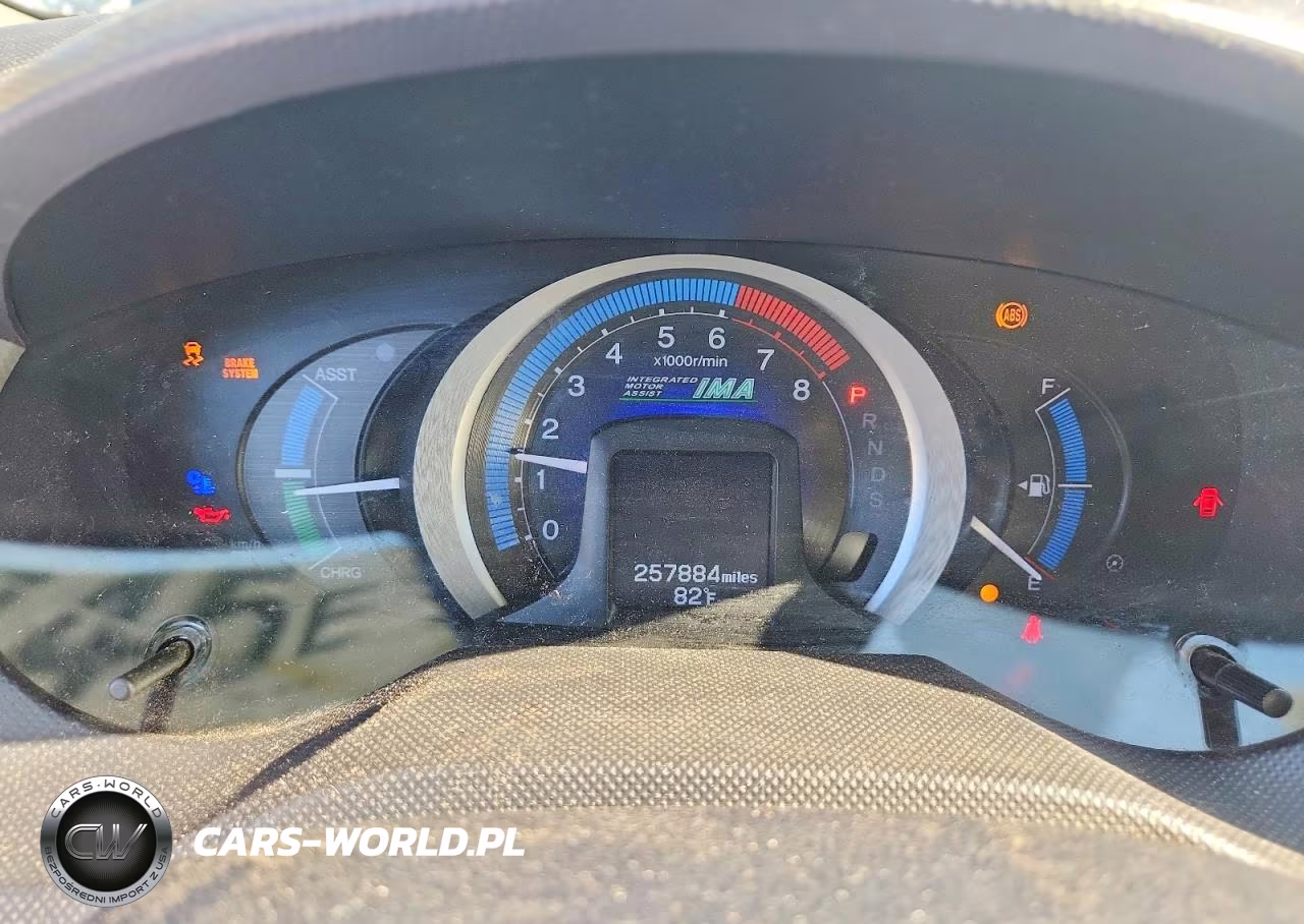 2010 Honda Insight Ex VIN:JHMZE2H79AS002100 - 9