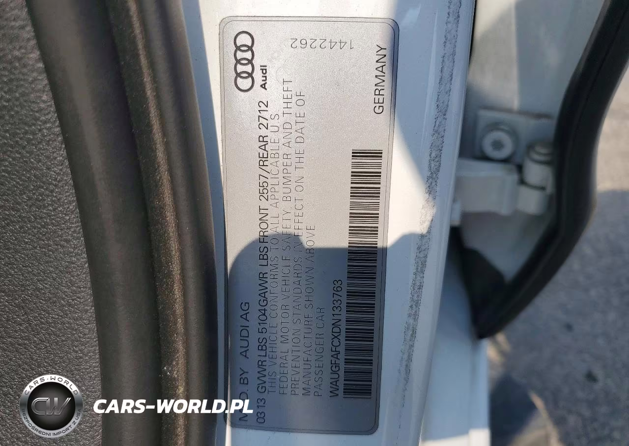 2013 Audi A6 Premium Plus VIN:WAUGFAFCXDN133763 - 12