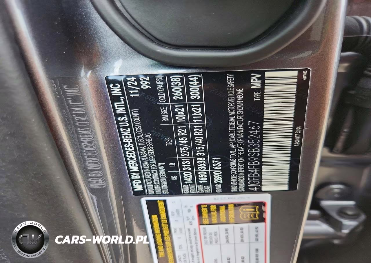 2025 Mercedes-Benz Gle 350 4Matic VIN:4JGFB4FB9SB352467 - 12
