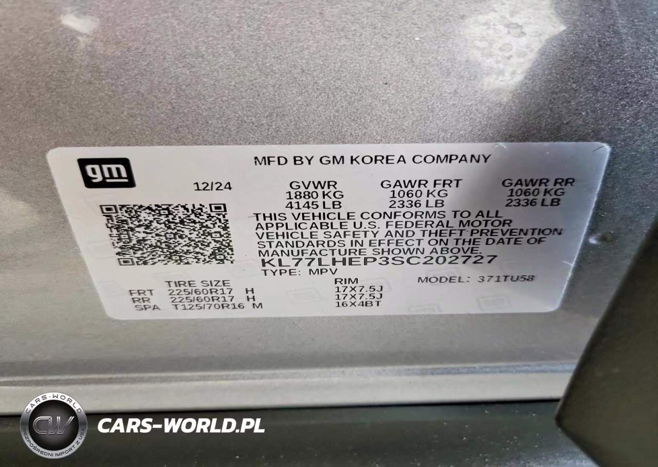 2025 Chevrolet Trax VIN:KL77LHEP3SC202727 - 13