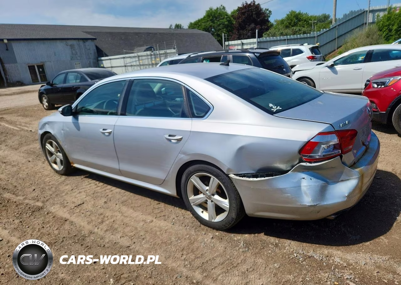 2012 Volkswagen Passat Se VIN:1VWBH7A30CC089233 - 2