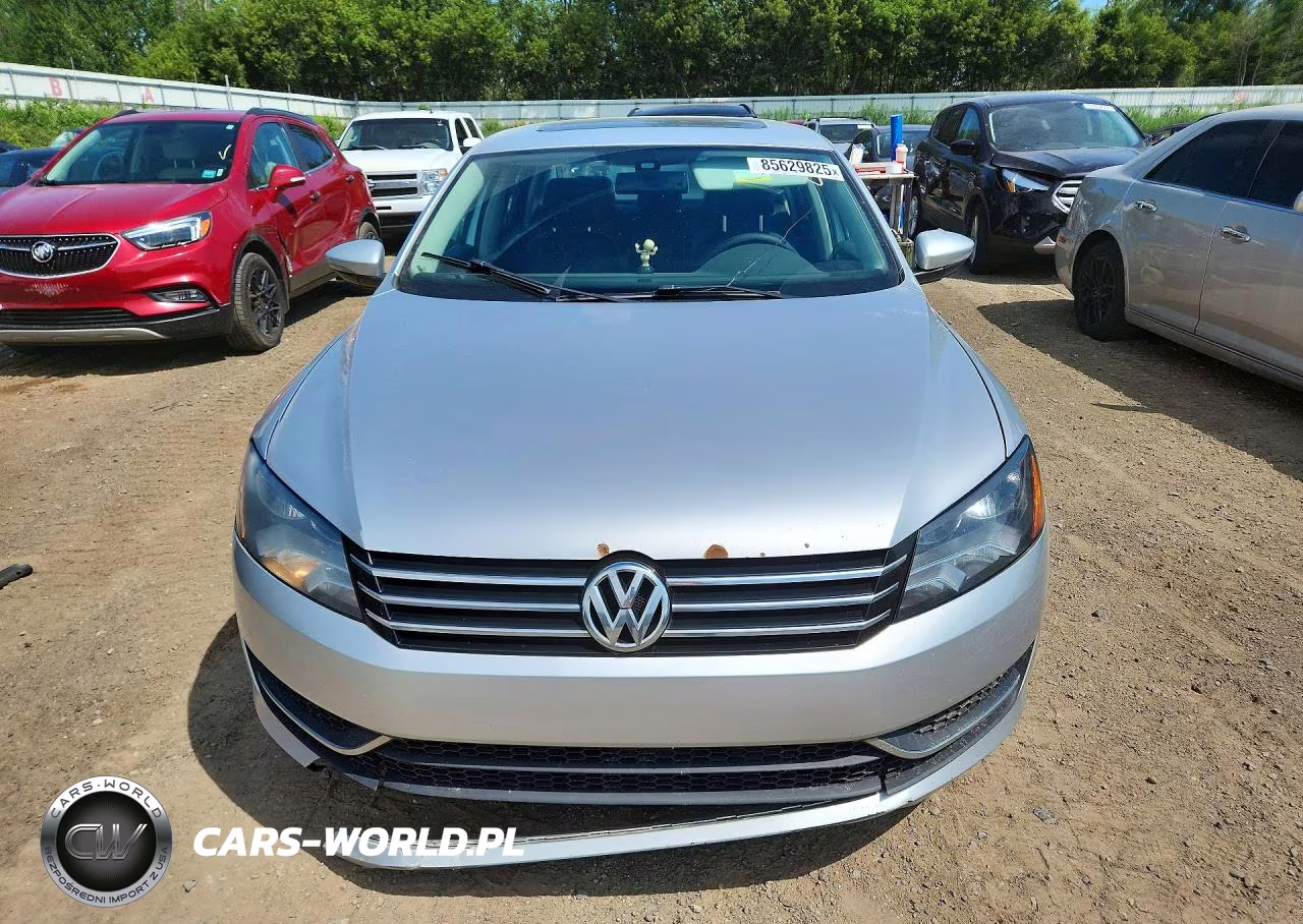 2012 Volkswagen Passat Se VIN:1VWBH7A30CC089233 - 5