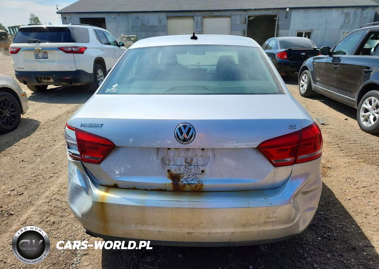 2012 Volkswagen Passat Se VIN:1VWBH7A30CC089233 - 6