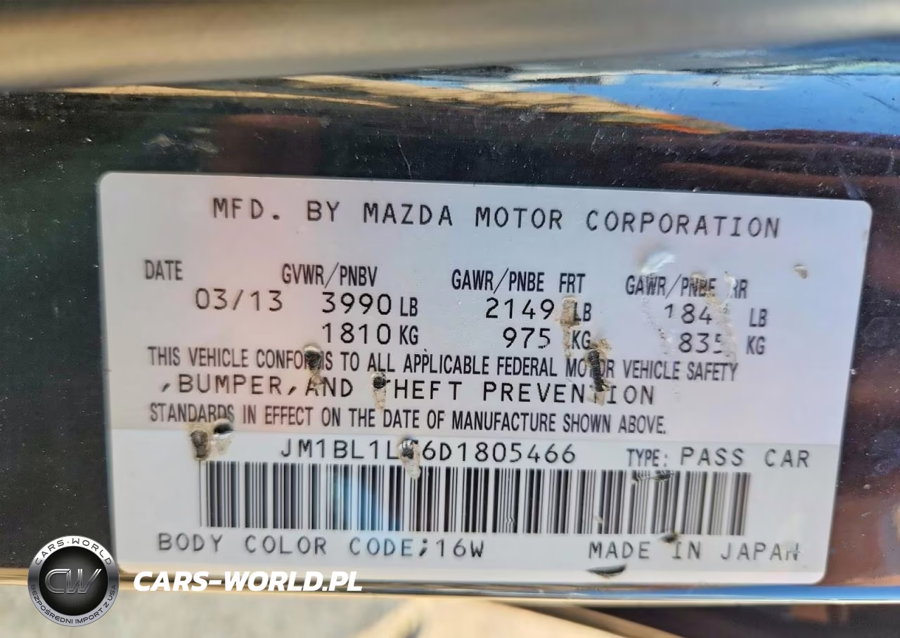 2013 Mazda 3 I VIN:JM1BL1L76D1805466 - 12