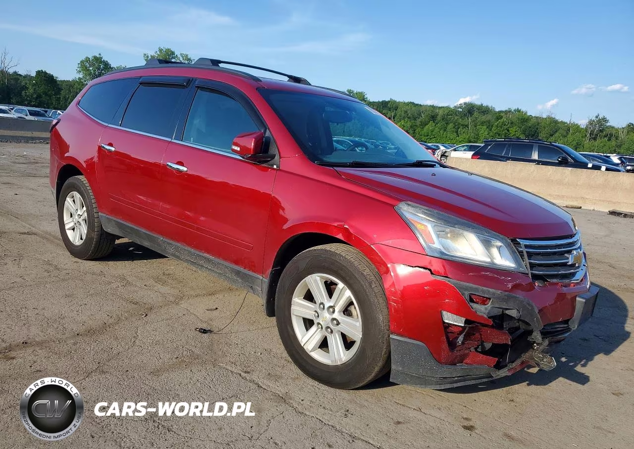 2014 Chevrolet Traverse Lt VIN:1GNKVGKD0EJ182164 - 4