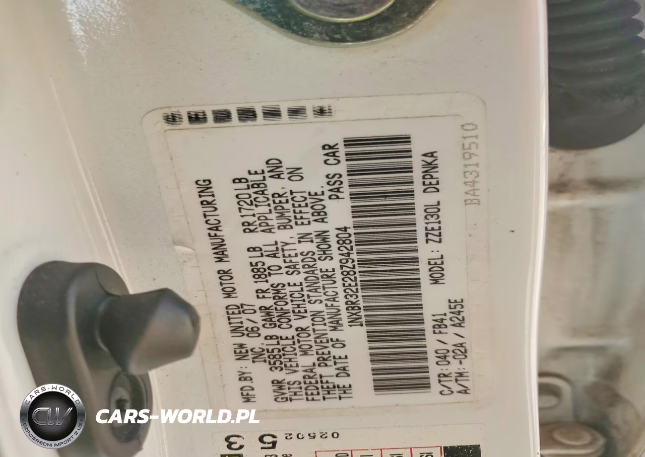 2008 Toyota Corolla Le VIN:1NXBR32E28Z942804 - 13