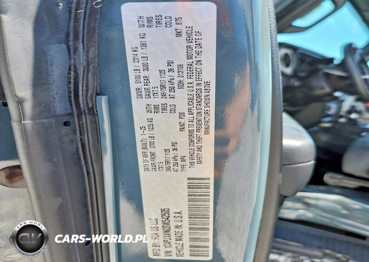 2025 Jeep Wrangler Sport VIN:1C4PJXAN0SW542505 - 13