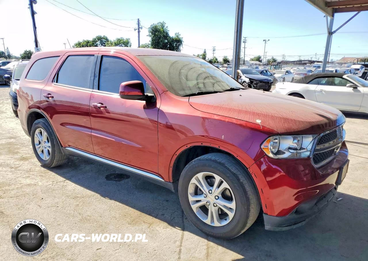 2013 Dodge Durango Sxt VIN:1C4RDHAG9DC552459 - 4