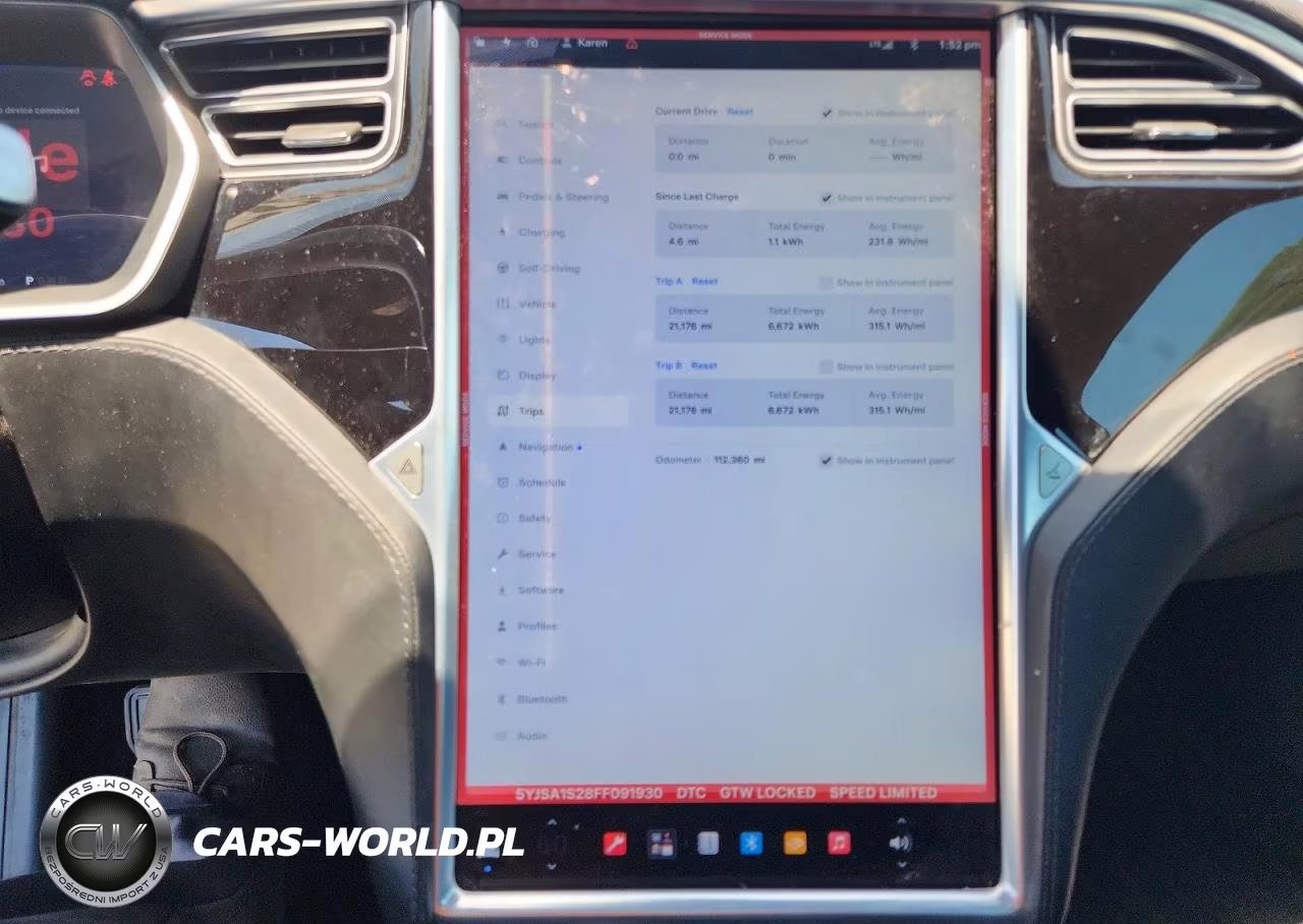 2015 Tesla Model S 70D VIN:5YJSA1S28FF091930 - 9