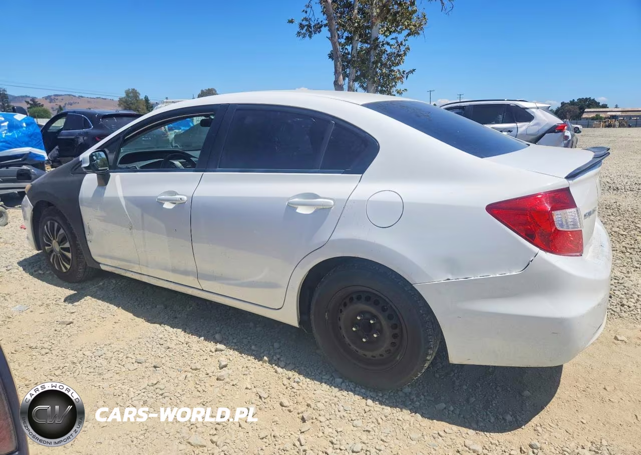 2012 Honda Civic Lx VIN:19XFB2F57CE330894 - 2