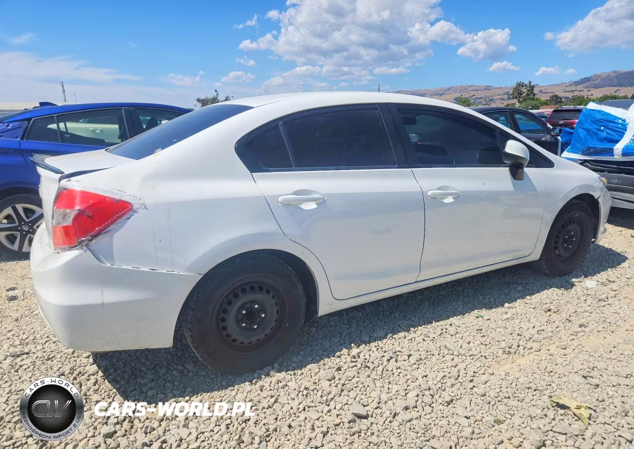2012 Honda Civic Lx VIN:19XFB2F57CE330894 - 3