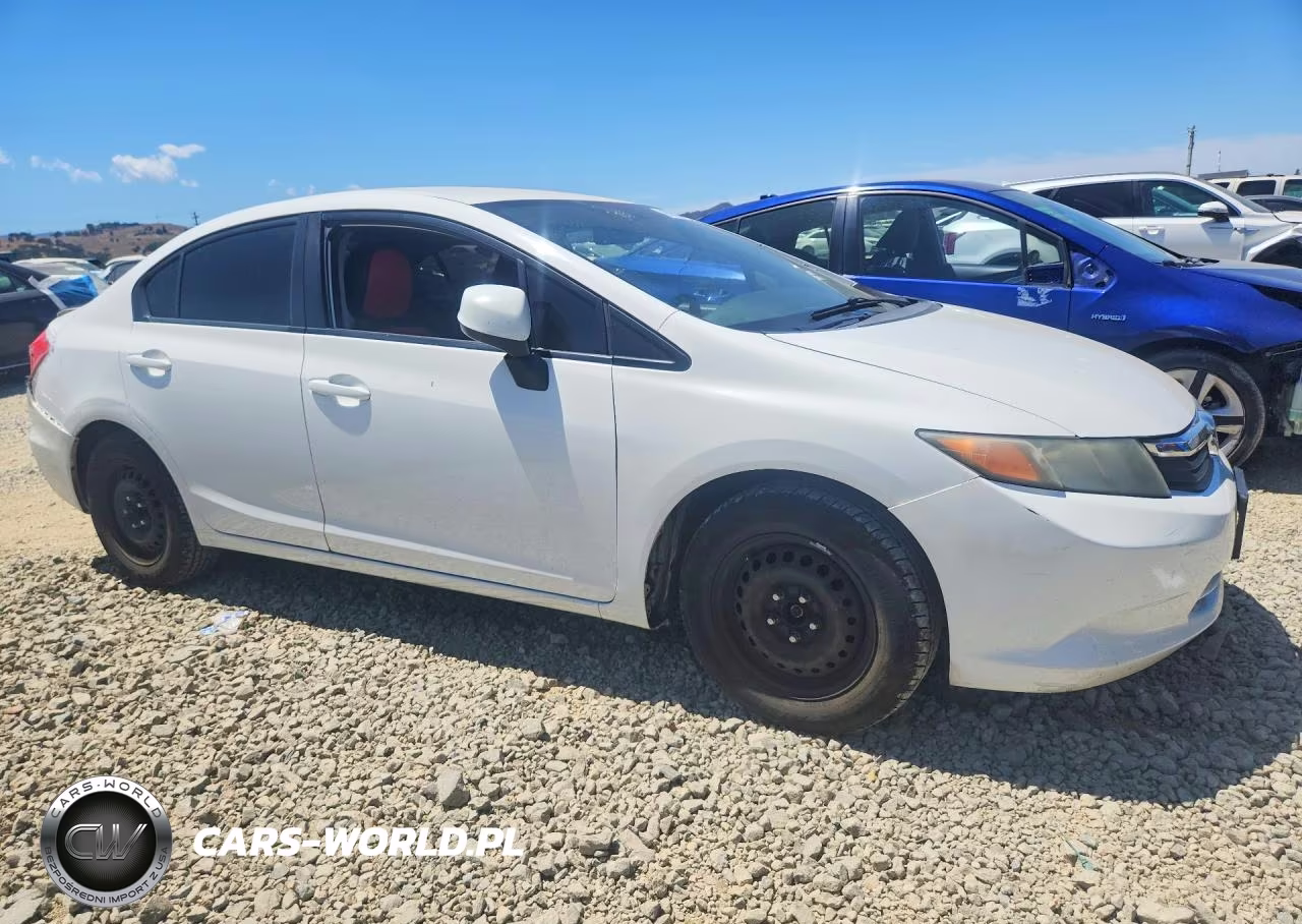 2012 Honda Civic Lx VIN:19XFB2F57CE330894 - 4