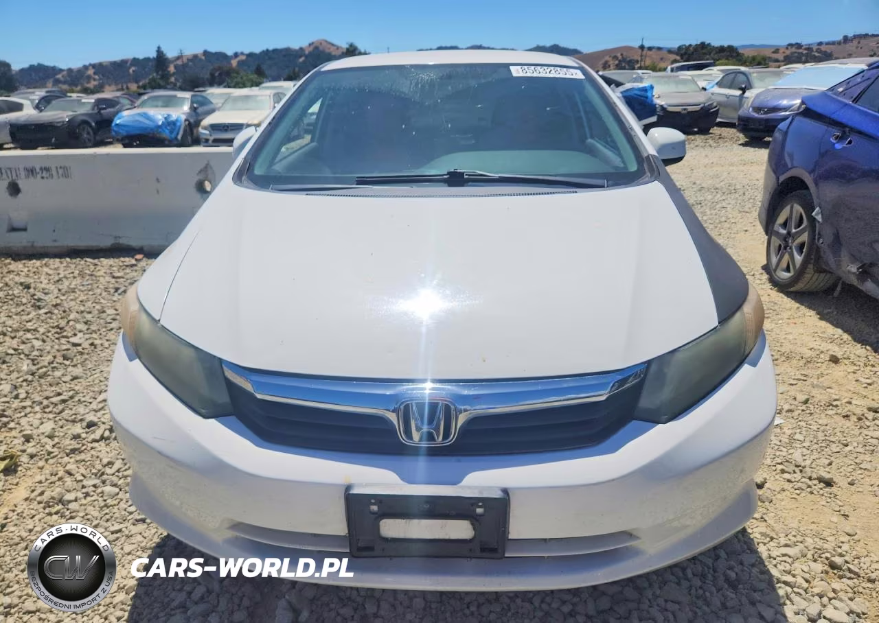 2012 Honda Civic Lx VIN:19XFB2F57CE330894 - 5