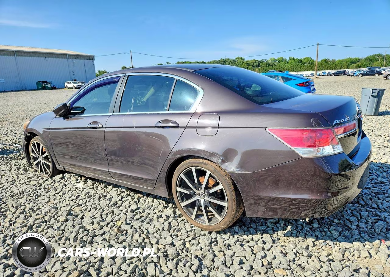 2012 Honda Accord Ex VIN:1HGCP2F76CA027454 - 2