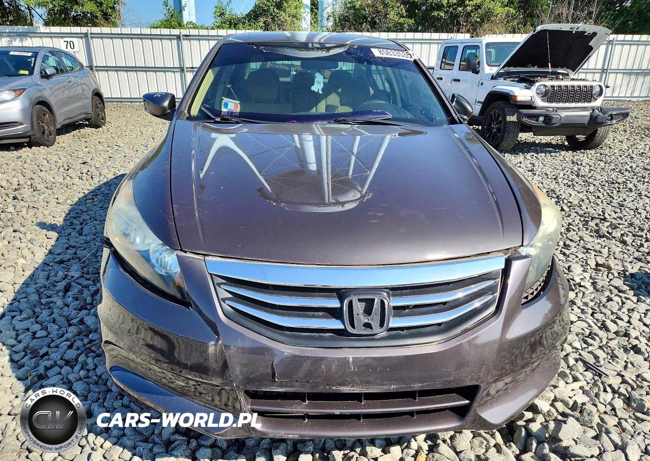 2012 Honda Accord Ex VIN:1HGCP2F76CA027454 - 5