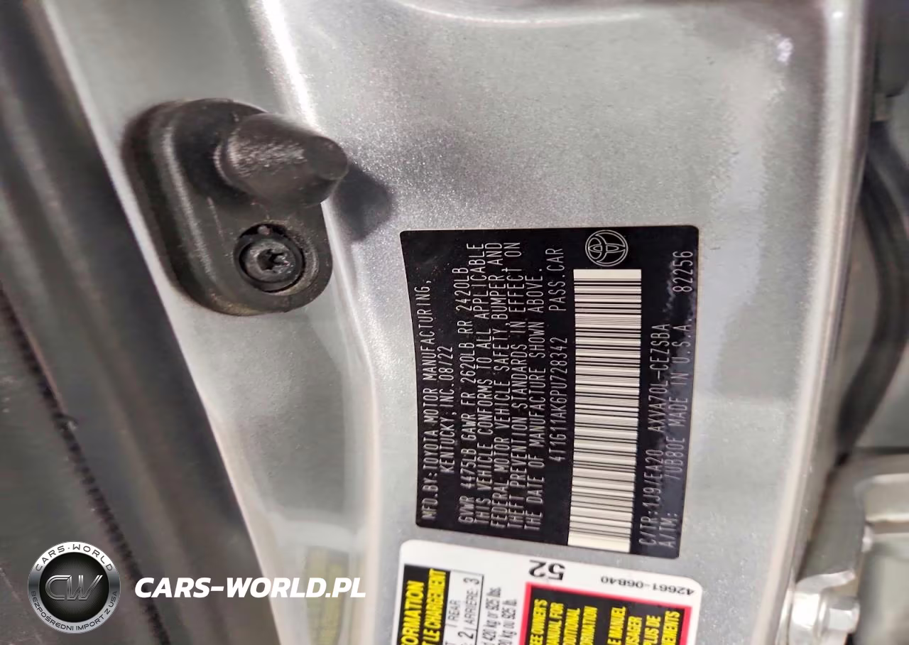 2023 Toyota Camry Se VIN:4T1G11AK6PU728342 - 12
