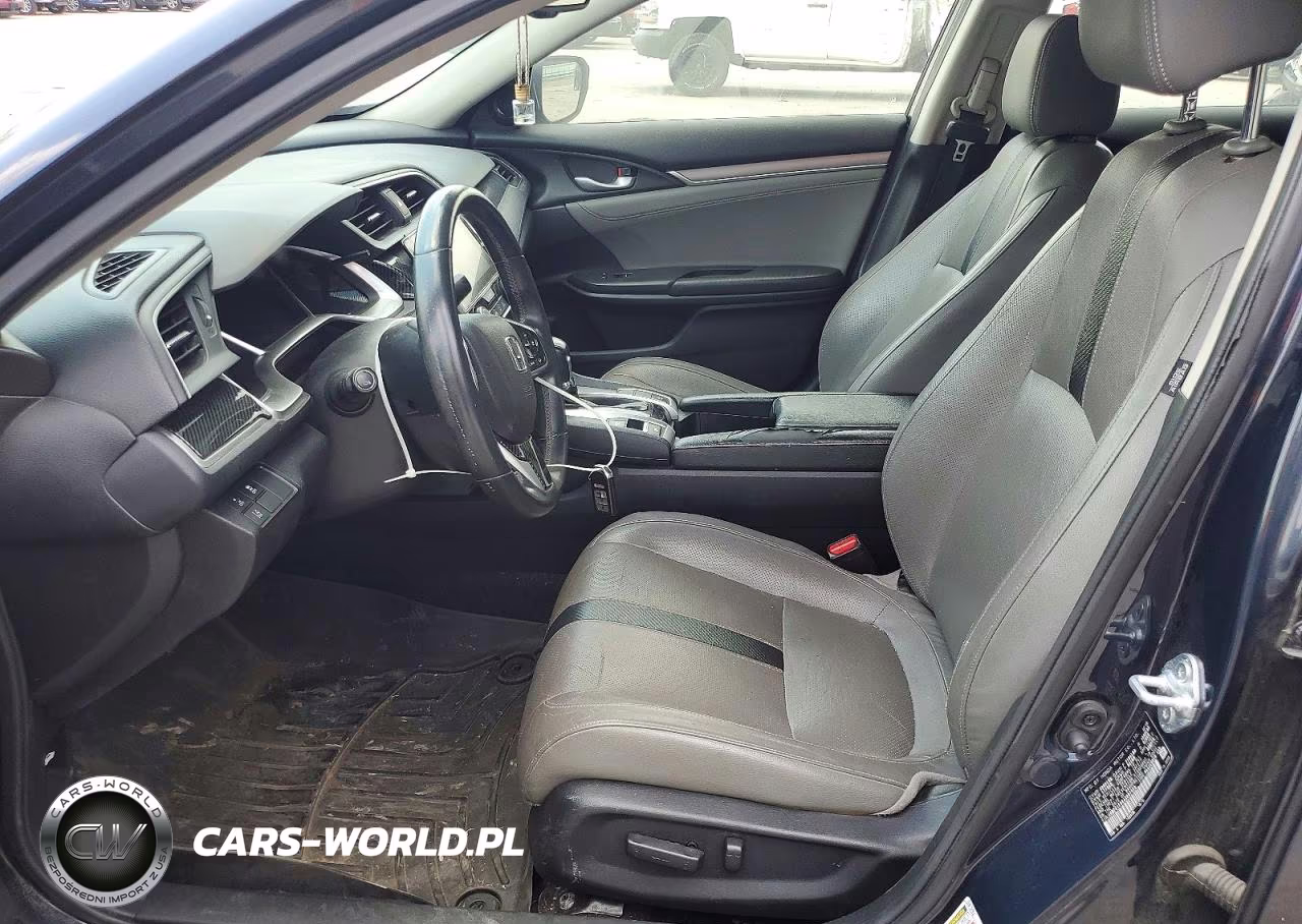2018 Honda Civic Ex VIN:JHMFC1F85JX007960 - 7