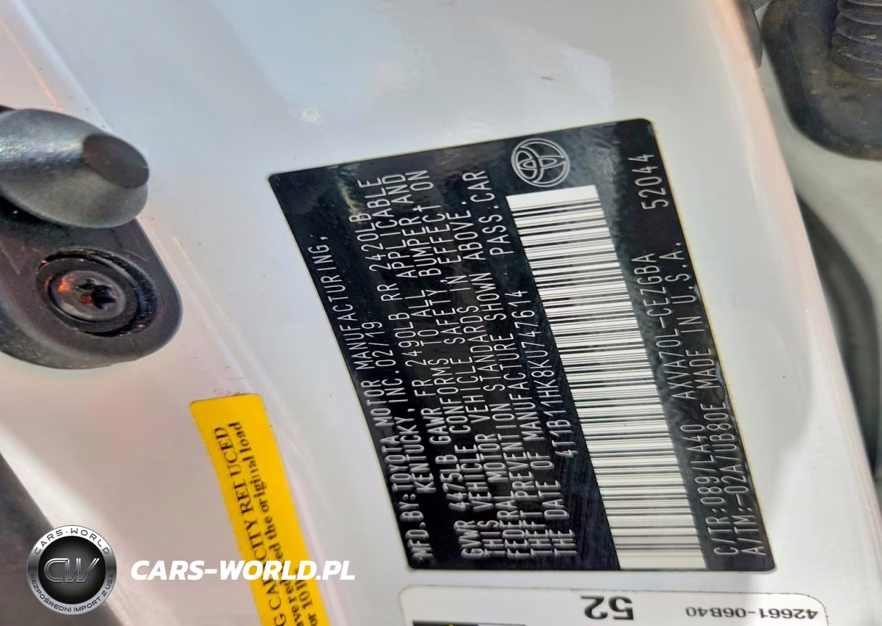 2019 Toyota Camry Xle VIN:4T1B11HK8KU747614 - 13