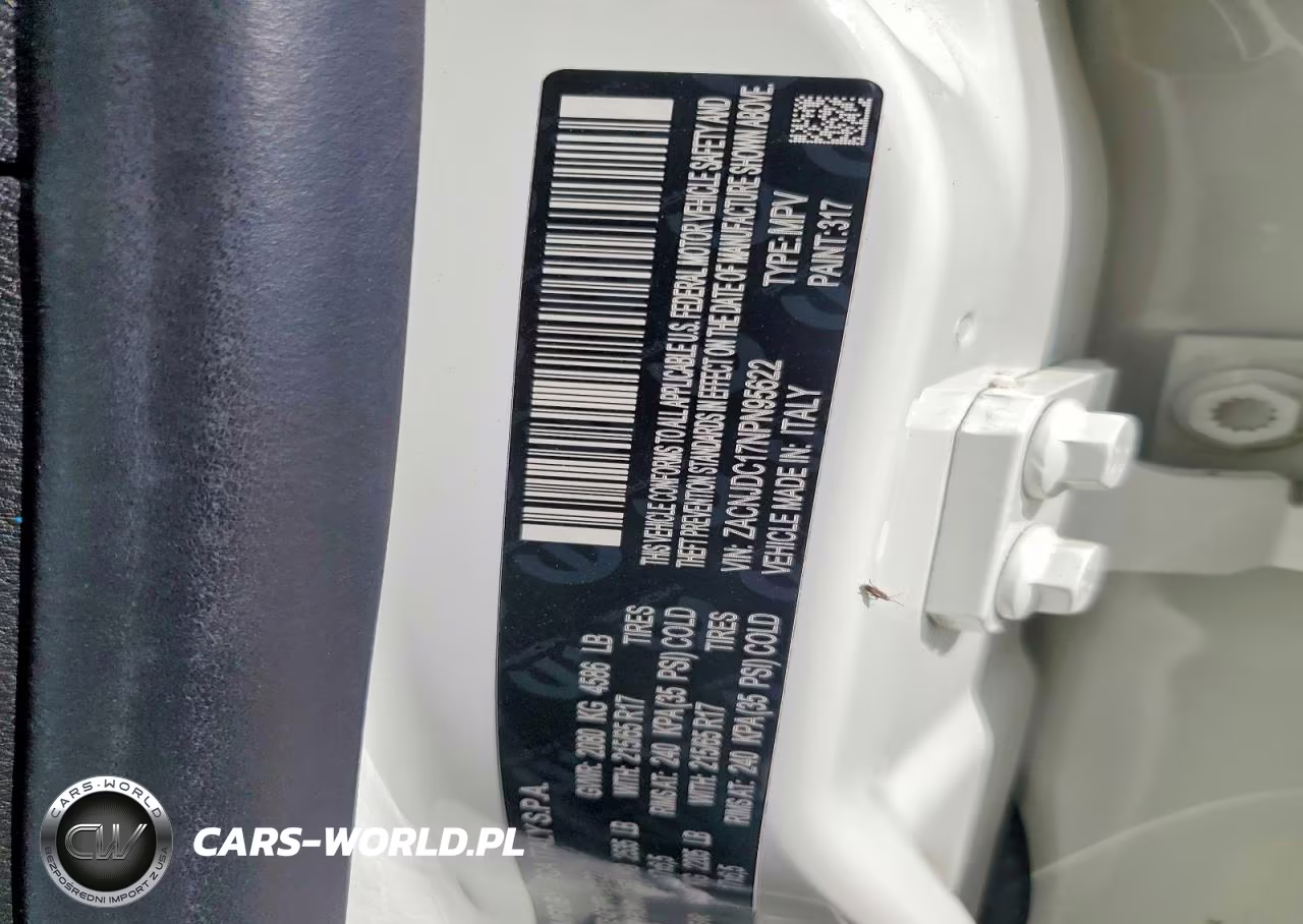 2022 Jeep Renegade VIN:ZACNJDC17NPN95622 - 12
