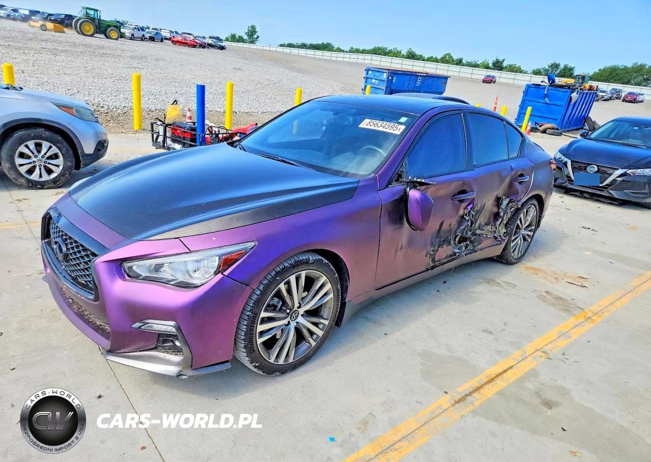 2021 Infiniti Q50 Sensory VIN:JN1EV7CP8MM700939 - 1