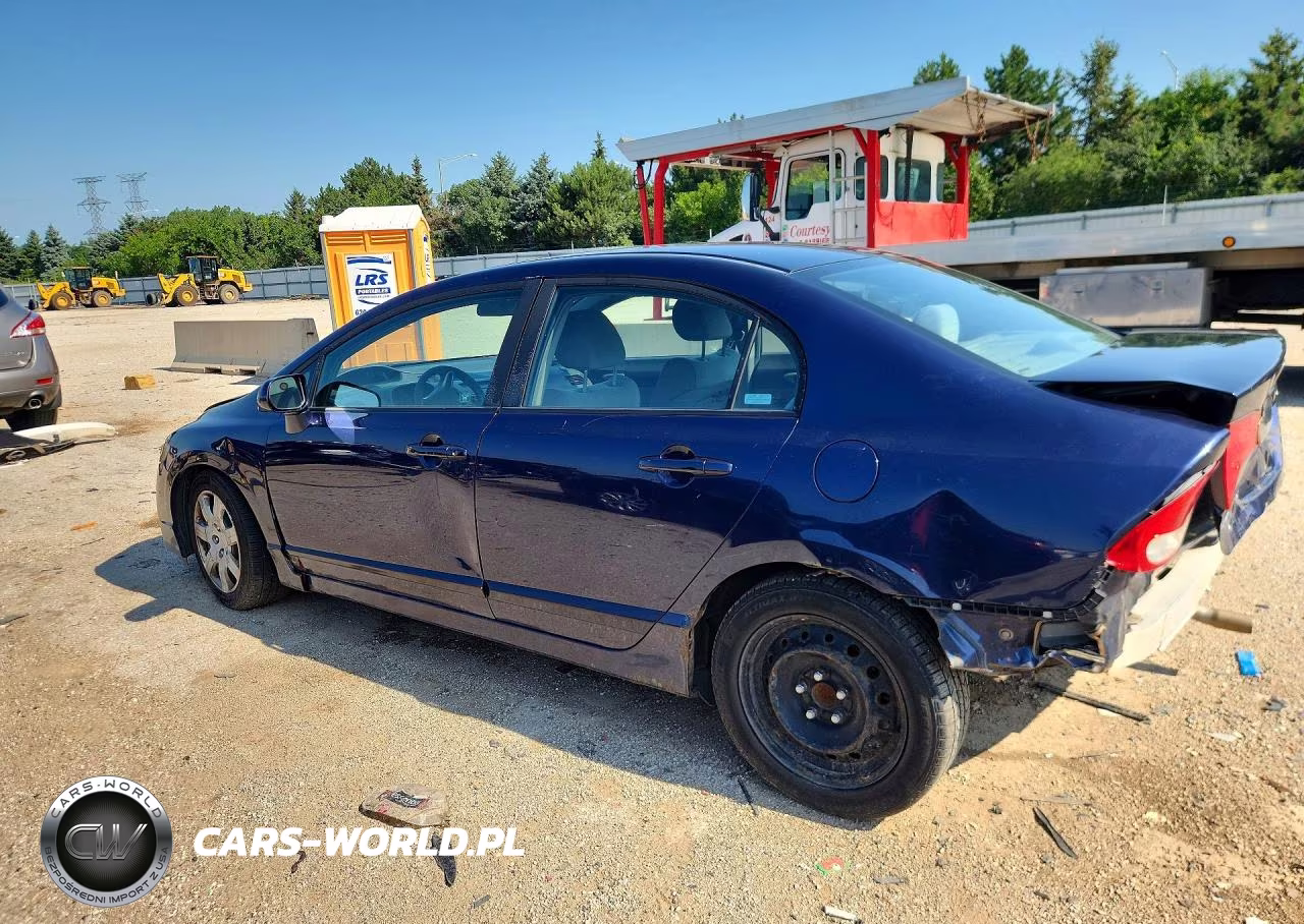 2009 Honda Civic Lx VIN:19XFA165X9E025248 - 2