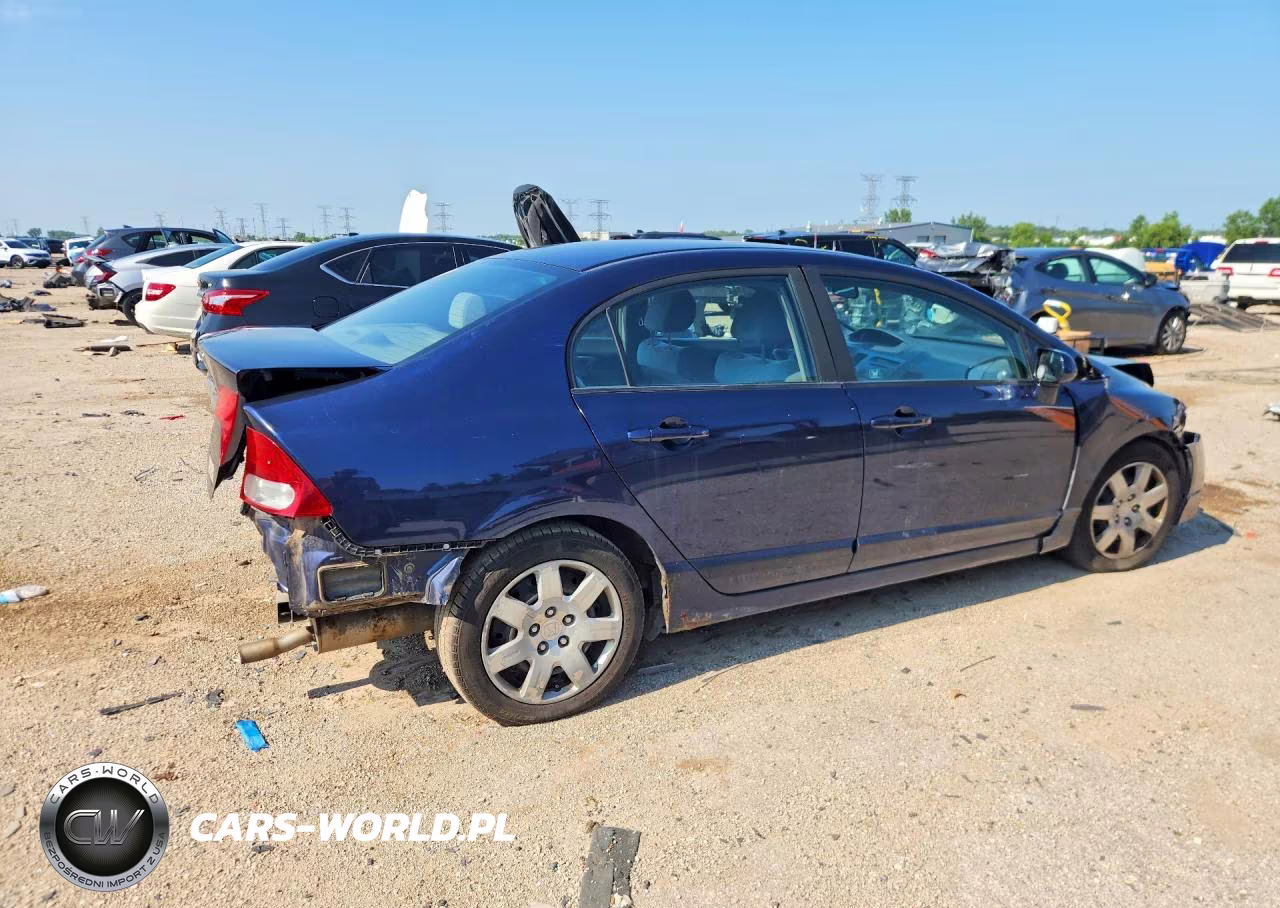 2009 Honda Civic Lx VIN:19XFA165X9E025248 - 3