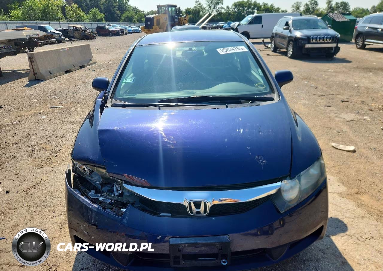 2009 Honda Civic Lx VIN:19XFA165X9E025248 - 5
