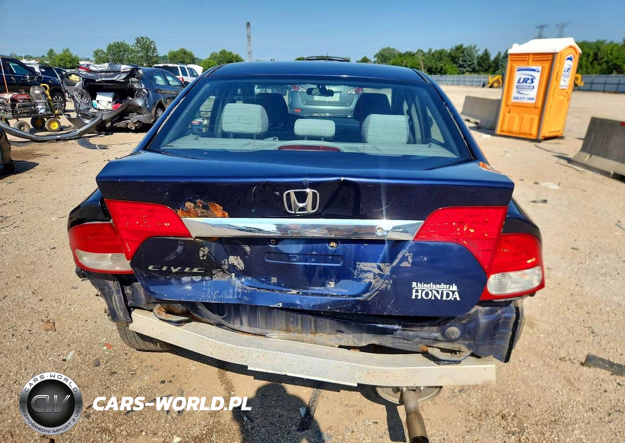 2009 Honda Civic Lx VIN:19XFA165X9E025248 - 6